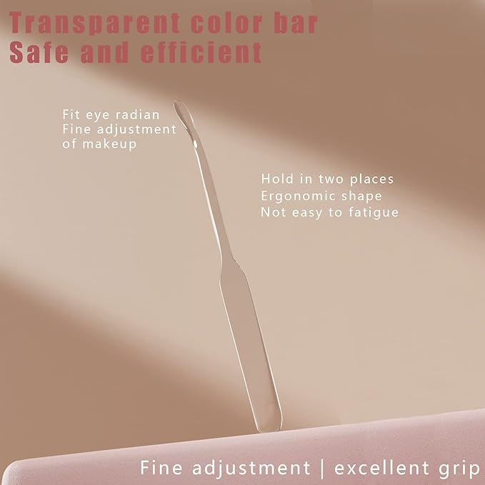 Color Palette can be 180 Degrees fold to Receive Liquid Base Makeup Color Palette Transparent Acrylic Powder Chassis Palette Nail Eyeshadow Eyelash Professional Makeup Color Palette-BrightBean Baby