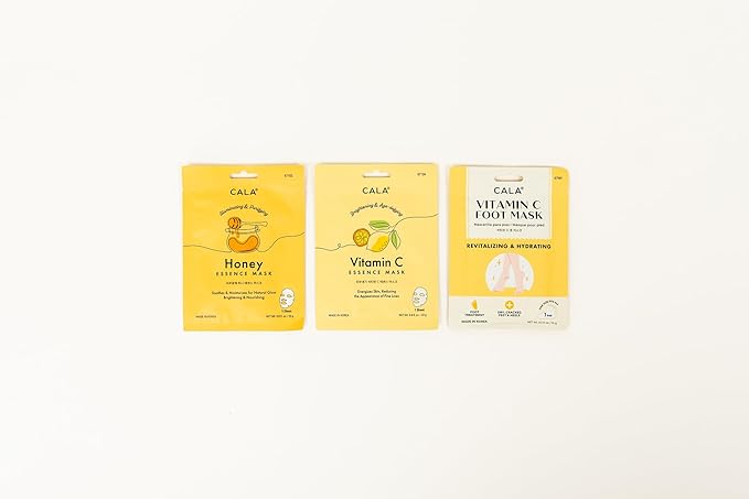 HONEY LUXURY SPA GIFT SET FOR HER - Honey-Citrics Spa Beauty and Personal Care Collection Home Spa Pampering Package Perfect for Thank You, Birthday, Mom, Anniversary Gifts, Gift Box for Her-BrightBean Baby