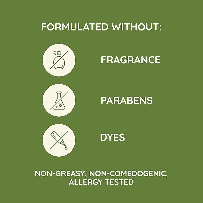 Aveeno Daily Moisturizing Body Lotion for Dry Skin with Prebiotic Oat, Fragrance & Paraben Free, Non-Greasy, Non-Comedogenic, for Sensitive Skin & 72-Hour Moisturizer 18 Fl Oz-BrightBean Baby