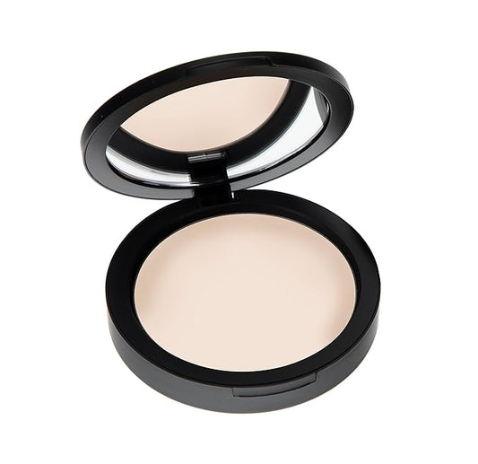 Mineral Dual Powder in Lullaby (Light) | 4-in-1 Pressed Mineral Foundation with SPF 15 for Flawless Glow & Soft Looking Skin | Oil Free, Talc Free, Gluten Free | 0.45 Oz | by Mommy Makeup-BrightBean Baby