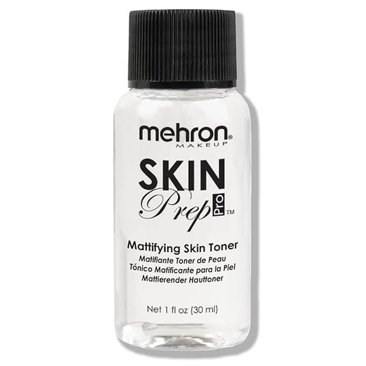 Mehron Makeup Skin Prep Pro Mattifying Skin Toner | Long Lasting Pre-Makeup Skin Primer (1 fl oz)-BrightBean Baby