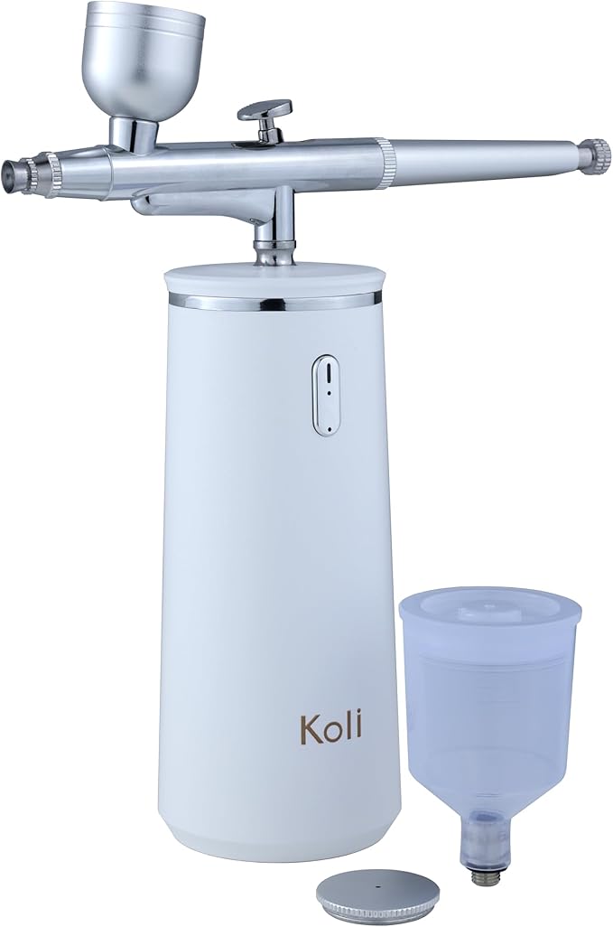 Facial Mist Spray Machine – 0.3mm Oxygen Micro Mist for Toner & Serum Infusion | High-Pressure Hydration & Skin Cooling Steamer for Home & Salon Use – Koli Z2-BrightBean Baby