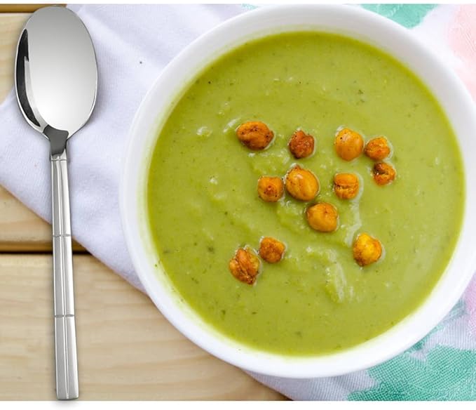 12-Piece Stainless Steel Dinner Spoons Table Spoons, 7.83-Inch