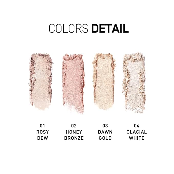 heme Glowy Highlighter Compact 5.5g (04 Glacial White)-BrightBean Baby