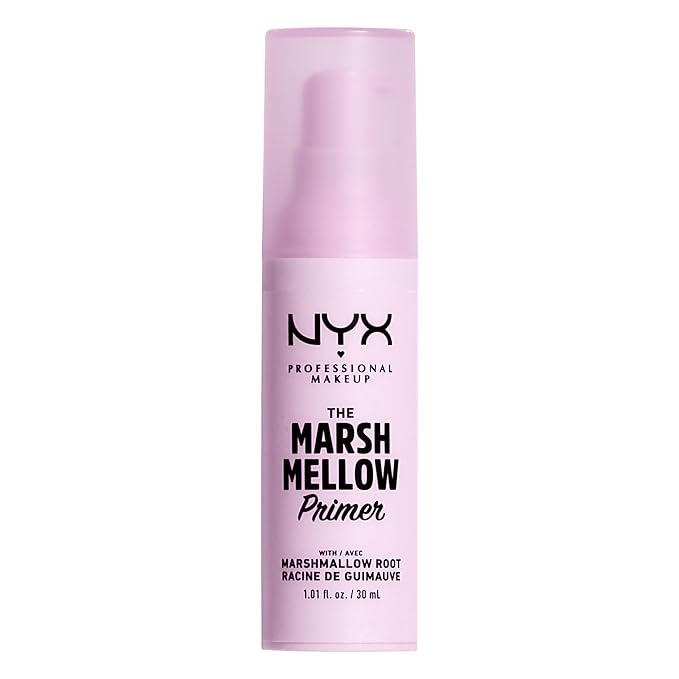 NYX PROFESSIONAL MAKEUP Pore Filler Blurring Primer and Marshmellow Smoothing Primer Vegan Face Primers-BrightBean Baby