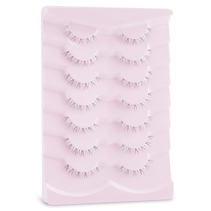 Eyelashes False Bottom Lashes Lower Lashes Fake Bottom Eyelashes 7 Pairs R-2-BrightBean Baby