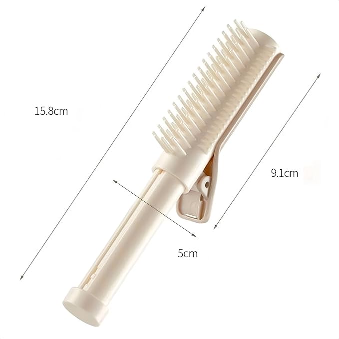 Retractable Hair Root Volume Clips, 2-in-1 Hair Styling Tool, Volumizing Roller Comb for Travel-BrightBean Baby