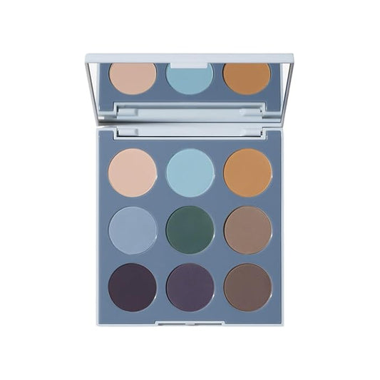 Morphe 9C Matte Essentials Artistry Palette - Cool-Toned Makeup Palette with All-Matte Finishes - Highly Pigmented Eye Makeup with a Blendable & Buildable Formula (0.35 oz)-BrightBean Baby
