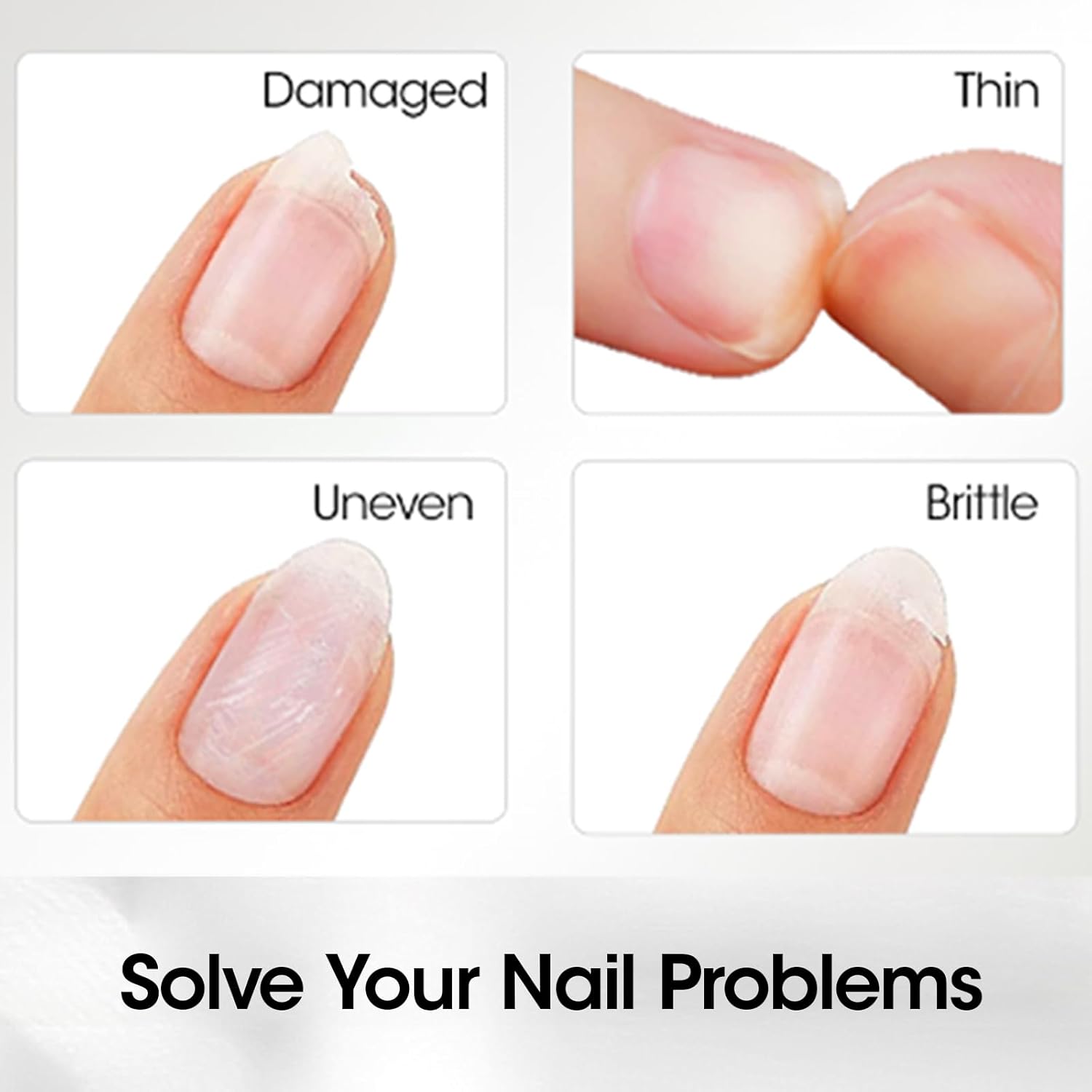 GELLEN 4 in 1 Builder Gel & Top Coat in a Bottle, 20ml Upgraded Formula Nail Gel for Nail Apex, Glossy Top Coat, 3D Nail Arts & Chrome Nails, Home Salon Manicure Gift for Women Girls-BrightBean Baby