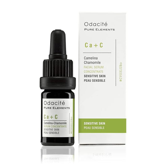 Odacité Anti Aging Serum Concentrate with Camelina + Chamomile, For Sensitive Skin Glow - Lightweight and Hydrating Facial Oil for Redness, Sensitivity & Irritation - 0.17 fl. oz-BrightBean Baby