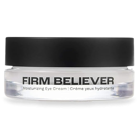 Firm Believer: 30ml Under Eye Cream with Vitamin C - Puffiness, Dark Circles, Eye Bags, Fine Lines and Wrinkles Reducer - Anti-Aging Eye Creams and Skin Care for Men and Women-BrightBean Baby
