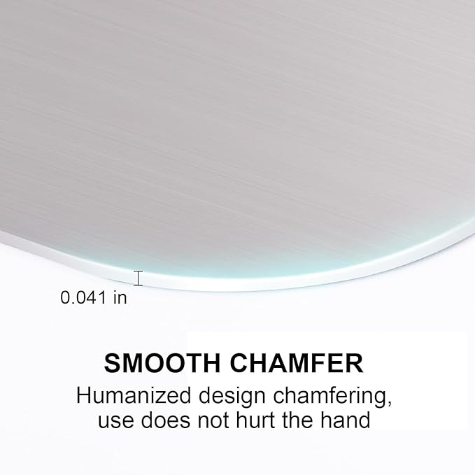 Katuchef Titanium Cutting Board,2026 New 100% Pure Titanium Cutting Boards for Kitchen,Non toxic Doubld-Side Durable Chopping Boards, Easy to Clean and Store(2PCS-M+L)