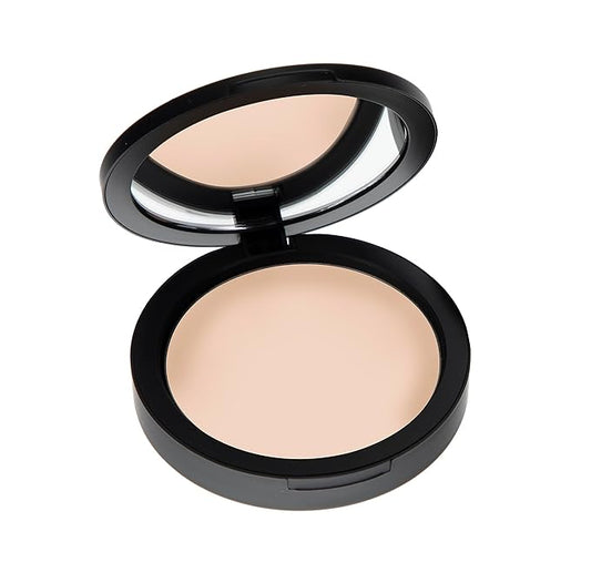 Mineral Dual Powder in Cuddle (Light/Medium) | 4-in-1 Pressed Mineral Foundation with SPF 15 for Flawless Glow & Soft Looking Skin | Oil Free, Talc Free, Gluten Free | 0.45 Oz | by Mommy Makeup-BrightBean Baby