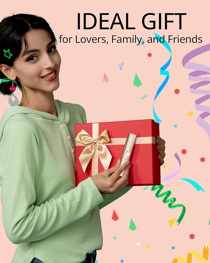 Rechargeable Facial Hair Removal for Women: 2-in-1 Electric Eyebrow and Facial Hair Removal Device - Suitable for eyebrows chin cheeks Features a built-in LED light-BrightBean Baby