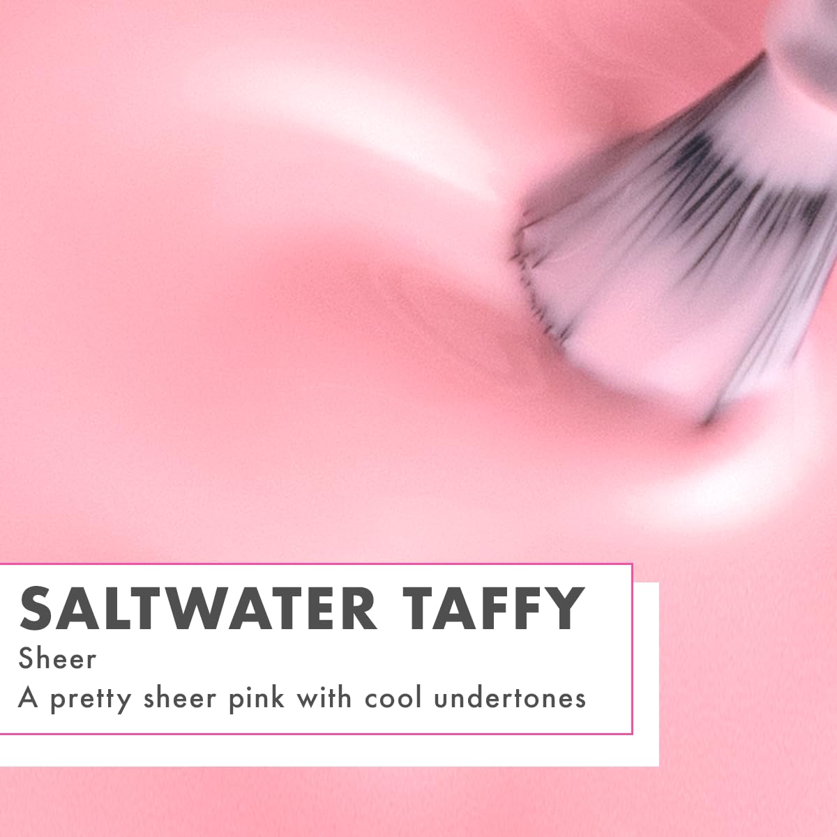 Olive & June Long Lasting Nail Polish | Plump, Gel-Like Finish | No Lamp Needed | Lasts up to 10 days | Salon-Quality at Home | Vegan & Cruelty-Free | Chip-Resistant | Saltwater Taffy | Sheer Pink-BrightBean Baby