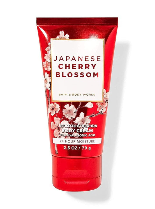 Bath and Body Works Travel Size Ultra Shea Body Cream 2.5 Oz (Japanese Cherry Blossom)-BrightBean Baby