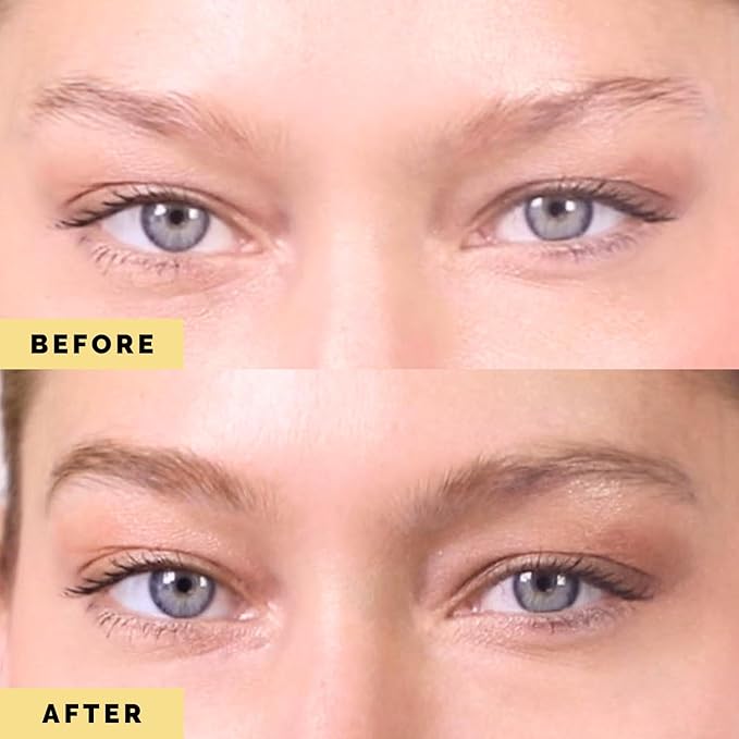 Elizabeth Mott Queen of the Fill Tinted Eyebrow Gel – Brow Filler, Volumizer & Setter – Defines, Shapes & Covers Gray Hairs – Water-Resistant, Long-Lasting – Cruelty-Free – Blonde Shade 4g-BrightBean Baby