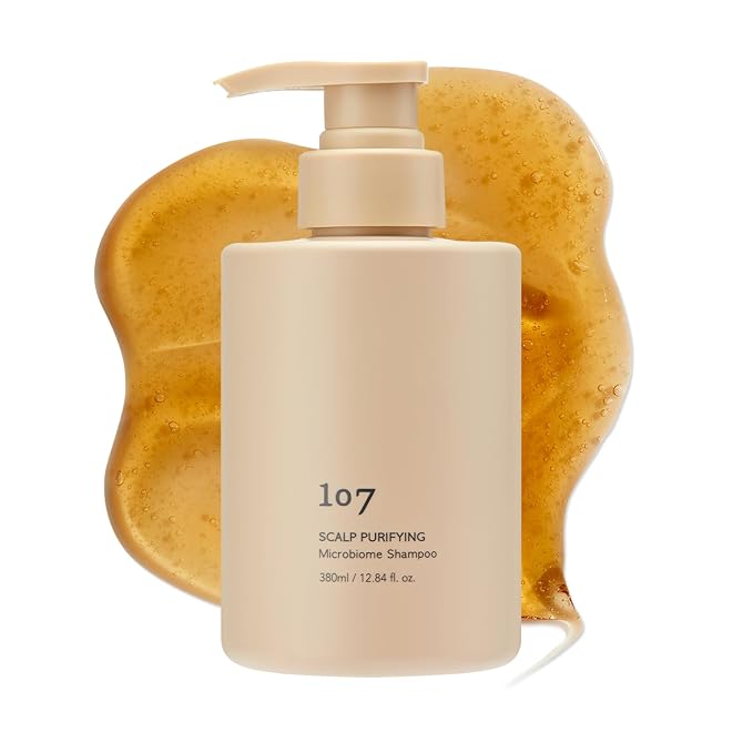 107 Clarifying Shampoo - Purifying Shampoo for Build Up, Dirt, Oil, Itchy, Dry Scalp – Fermented Vinegar & Ginseng for Refreshed & Revitalized Scalp - Paraben, Phthalate and Sulfate Free (16.9 oz)-BrightBean Baby