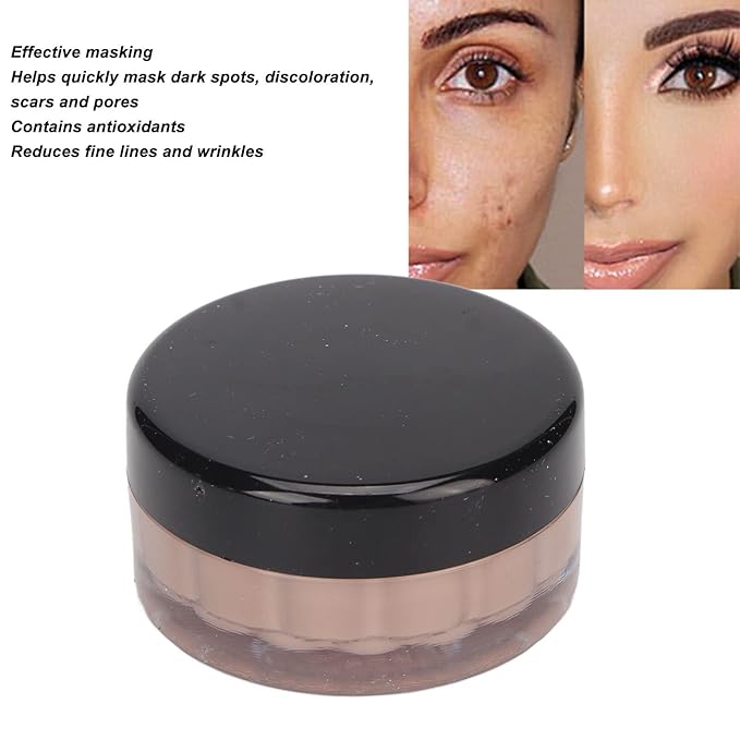 Color Correcting Concealer Cream, Makeup Face Concealer Brighten Skin Colour Moisturising Lasting Oil Control Coverage Concealer,Professional Makeup Corrector 12ml (02)-BrightBean Baby