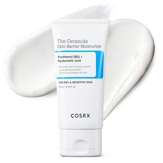 COSRX Ceramide Skin Barrier Moisturizer for Face with 7 Ceramides, Hyaluronic Acid & Panthenol for All Skin Types, 2.7 fl.oz, Korean Skin Care-BrightBean Baby