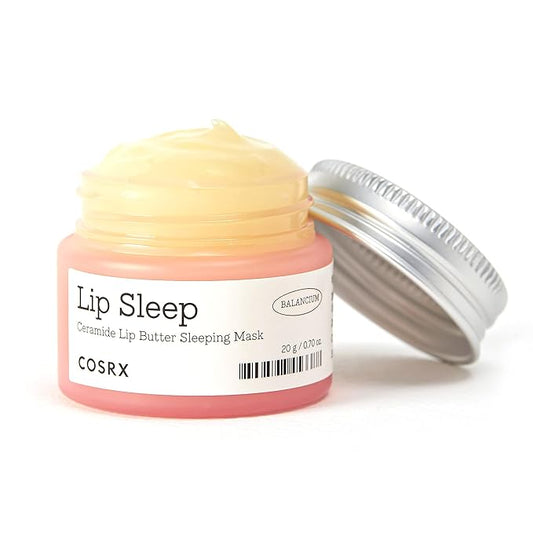 COSRX Lip Care Balm for Dry Chapped Lips, Enriched with Shea Butter, Sleeping Mask, Korean Skincare, Animal Testing-Free, Artificial Fragrance-Free, Parabens-Free (Lip Butter)-BrightBean Baby