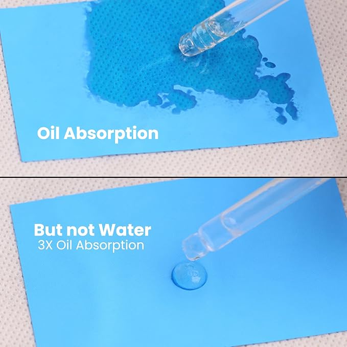 ROSELYNBOUTIQUE Oil Blotting Sheets for Face - 100 Organic Premium Flexible Silky Blotting Sheets Instant Oil-Absorbing Remove Excess Oil & Shine Oil Control Films-BrightBean Baby