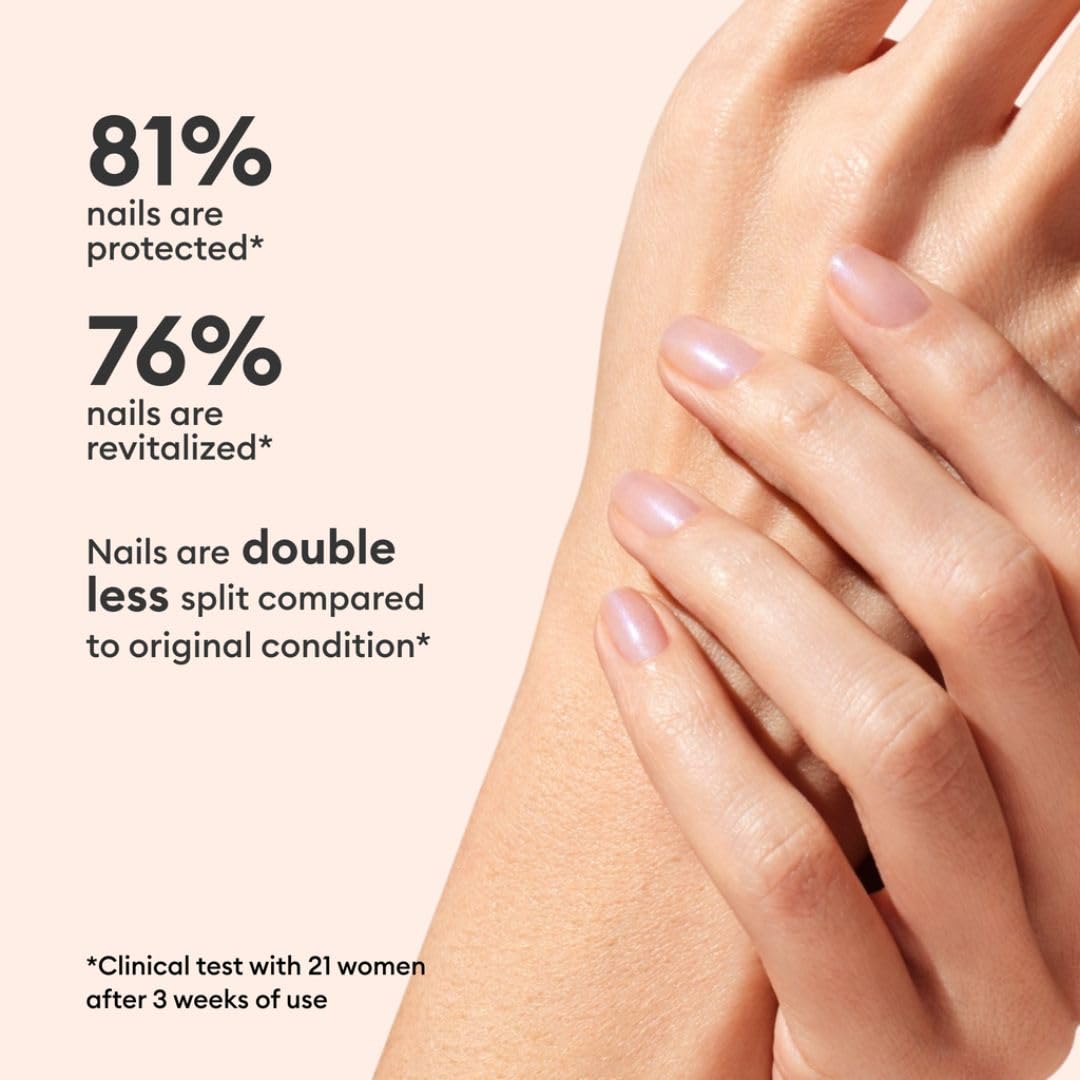 Manucurist Active Bright All in One Nail Perfector: Brightening Treatment Polish & Care - No Lamp - Vegan & Made in France - White Nail Polish - Nail Whitener & Brightener - Nail Strengthener-BrightBean Baby