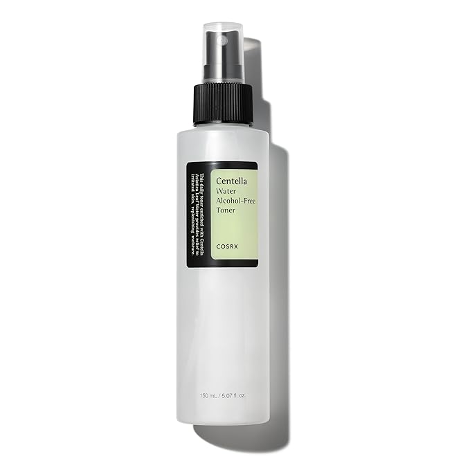 COSRX Alcohol-Free Cica Toner, 150ml / 5.07 fl.oz | Spray-type Korean Toner with Centella Asiatica for Hydrating & Soothing Redness | Korean Skin Care, Not Tested on Animals, Paraben Free-BrightBean Baby