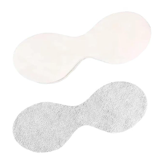 100 Sheets Disposable Eye Mask Paper,Non Woven Eye Care Cotton,Eye Pads for Facials,Patches Paper Eye Covers,DIY Clear Eye Mask Paper Beauty Sheets for Makeup Skincare Spa Wrap Moisture Retention-BrightBean Baby