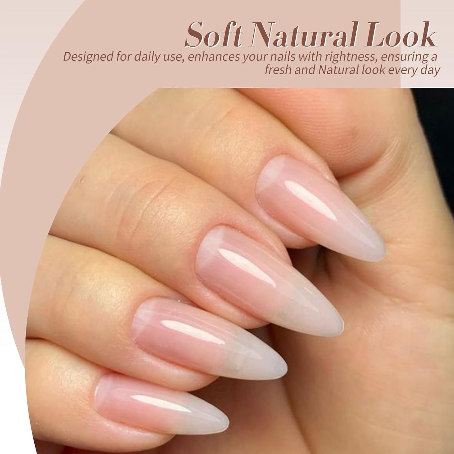 Born Pretty Jelly Gel Nail Polish Fall Winter Brown Nude Dark Wine Red Sheer Gel Nail Polish, Crystal Transparent Gel Polish Nail Art Manicure DIY Salon and Home 7ML 6PCS-BrightBean Baby