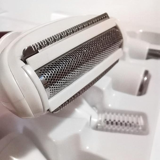 Electric Razor for Women Removal for Body Nose Hair Trimmer Face Shavers Eyebrow Legs Armpit Bikini Area Pubic Underarms Painless Rechargeable Portable 5 in 1 Womens Razors Set-BrightBean Baby