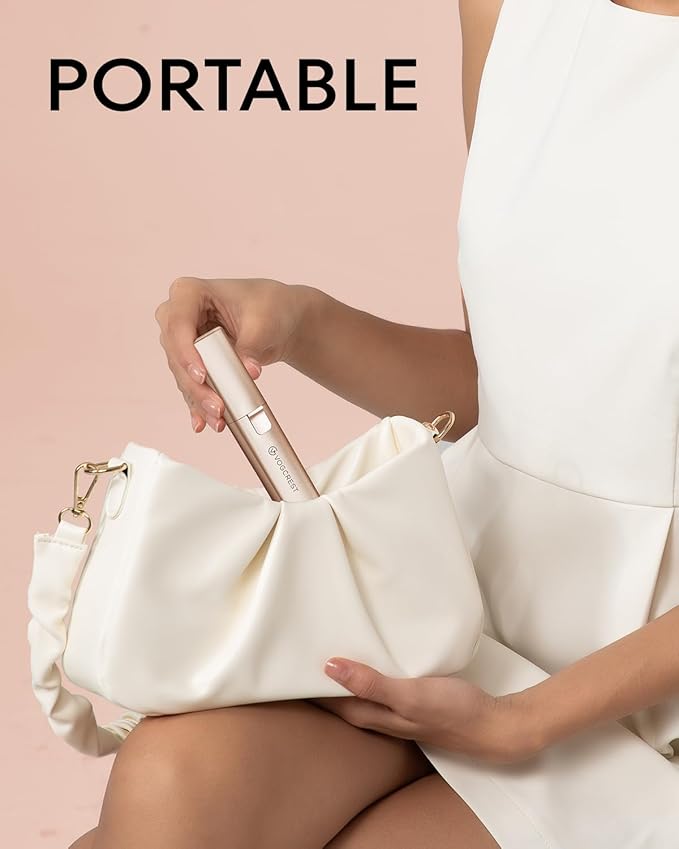 Rechargeable Facial Hair Removal for Women: 2-in-1 Electric Eyebrow and Facial Hair Removal Device - Suitable for eyebrows chin cheeks Features a built-in LED light-BrightBean Baby