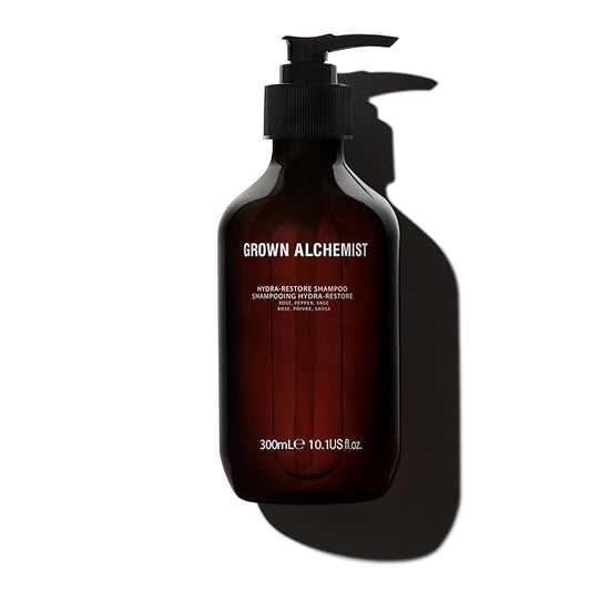 Grown Alchemist Hydra-Restore Rose Black Pepper & Sage Gentle+Moisturizing Daily Shampoo, 300mL-BrightBean Baby