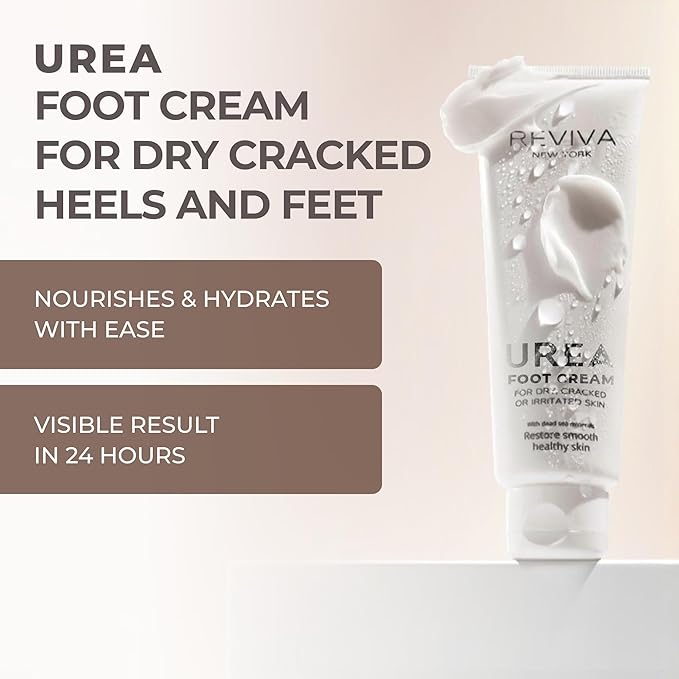 Foot Cream with Urea , Salicylic Acid & Dead Sea Minerals – Intensive Foot Cream for Dry, Cracked Heels & Feet, Callus Remover & Toenail Softener – Deep Moisturizing & Skin Repair for Cracked Feet-BrightBean Baby