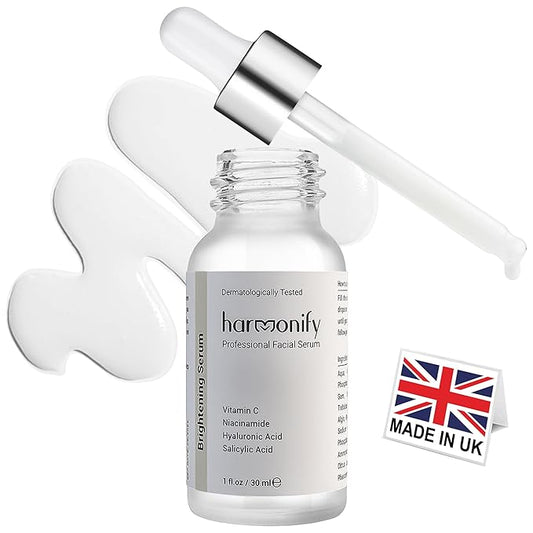 Niacinamide with Salicylic Acid Serum for Face, Hydrating Dark Spot Facial Serum & Plumb Skin, Daily Skincare Essential, 1 fl. oz, Made in Europe-BrightBean Baby