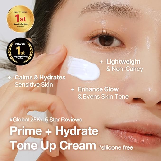 NDP Vitamin B9 Tone-up Cream, Silicone Free Face Primer for Pore Minimizing, 95% Pure Cica Extract, Breathable Skin Formula, Glass Skin & Lightweight, V-Cream Clean K-Beauty (65ml / 2.19 Fl Oz)-BrightBean Baby