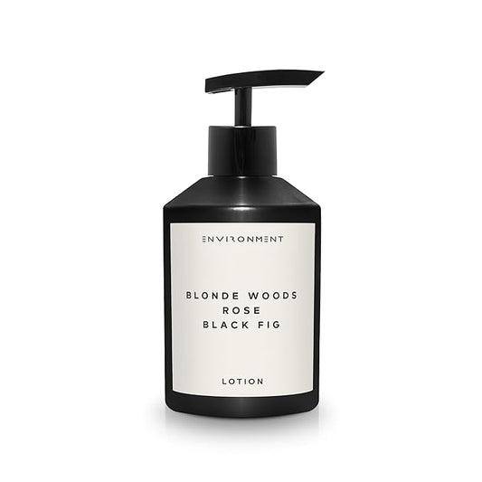 ENVIRONMENT Inspired by 5-Star Hotels EDT Lotion, 300ml Luxury Scented Lotion (Blonde Woods | Rose | Black Fig) Bathroom Luxury, Men & Women High-End Body Lotion, Hand Cream, Dry Skin Treatment-BrightBean Baby