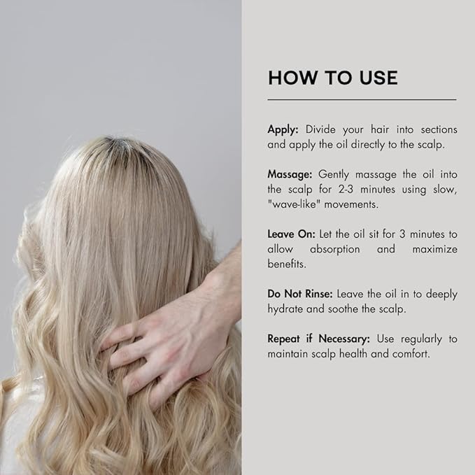 PREVIA Dry Scalp Massage Oil | Extra Life - The Virtuous Scalp Ritual | Soothing & Calming for Dry Scalp | Hydrating Treatment with Arnica Chamomile, & Calendula | Rebalances Lipid Layer | 3.38 Floz-BrightBean Baby