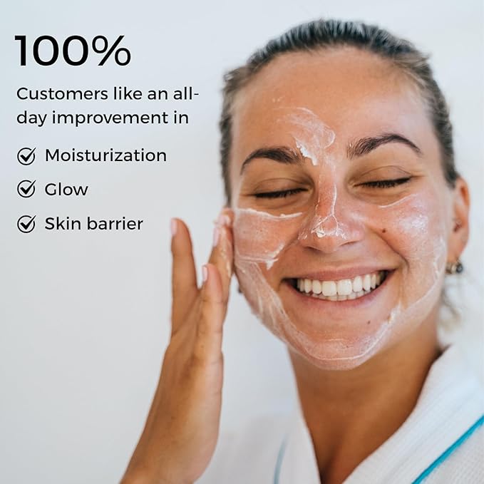 RaGaNaturals Natural Moisturizing Cream - Body & Face Moisturizer for Dry to Very Dry, Sensitive Skin - Unscented Body Cream with Vitamin E & Avocado, Argan Oil - Non-Comedogenic, Fragrance Free -8 Oz-BrightBean Baby