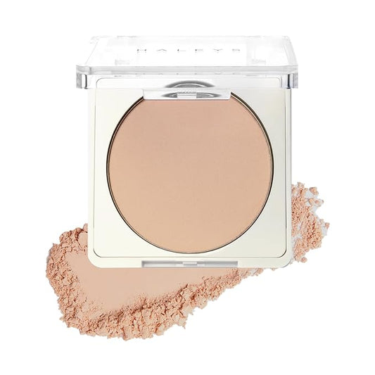 HALEYS Re-cover Pressed Powder Foundation Makeup (3.25) - Buildable Medium-to-Full Coverage, Oil Control & All-Day Comfortable Wear - Versatile Powder That Conceals Imperfections-BrightBean Baby