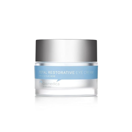 Cosmedica Skincare Total Restorative Eye Cream, 0.7 Ounce Anti-Aging Eye Cream - Intense Hydration and Collagen Boosting Actives to Firm and Rejuvenate Delicate Eyes-BrightBean Baby