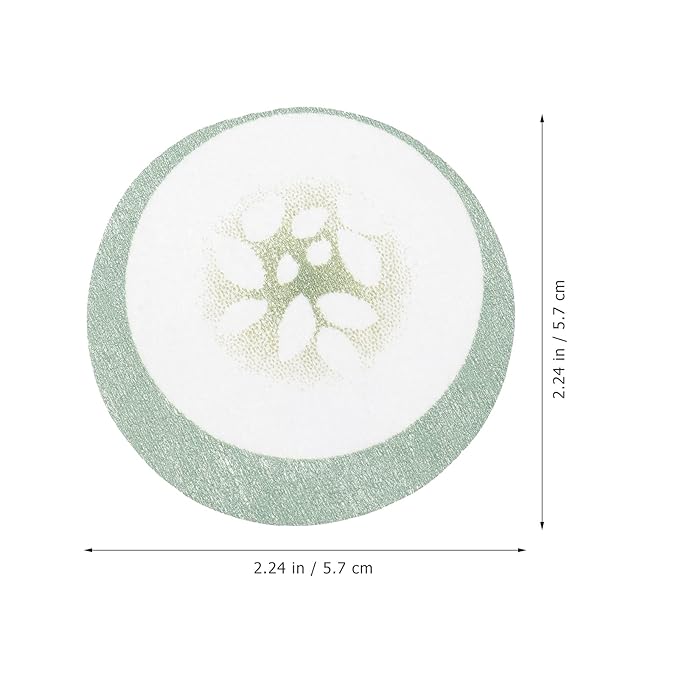 100pcs Under Eye Pads Disposable Cucumber Print Non-Woven Eye Patches Eyelash Pad DIY Eye Care Tool for Home Travel and Salon-BrightBean Baby