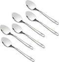 Begale 12-Piece Stainless Steel Dessert Spoons, Small Spoon