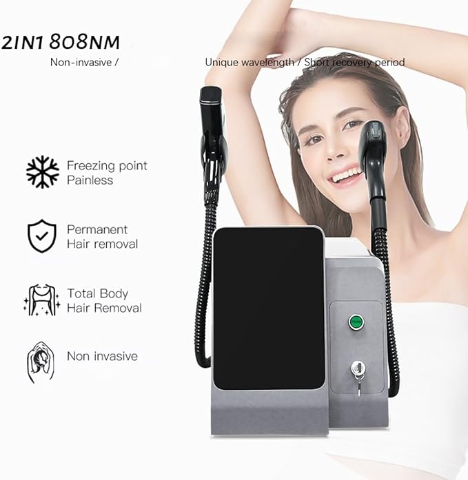 2-in-1 Portable Home Beauty Device, Professional Hair Removal and Comfortable Beauty Machine-BrightBean Baby