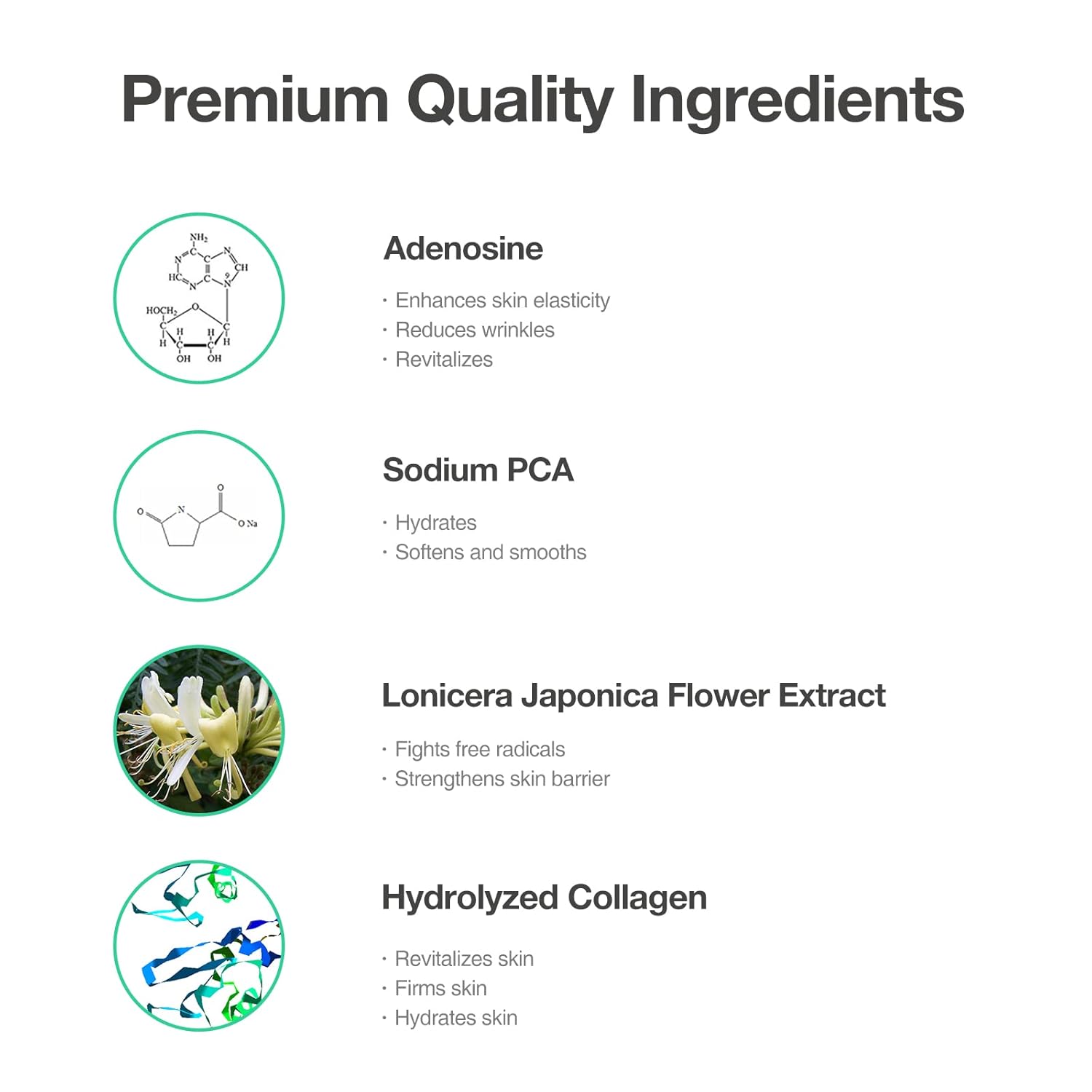 Skin Barrier Fluid – Anti-Wrinkle Ampoule with Adenosine, Hydrolyzed Collagen, Improves Elasticity & Firmness, Hydrating Serum for Dry & Aging Skin. 1.69 fl.oz (50ml)-BrightBean Baby