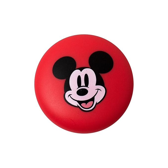 The Crème Shop x Disney Macaron Lip Balm Mickey Mouse Red Watermelon Taffy Korean Scented Pocket Portable Vitamin E Shea Butter-BrightBean Baby