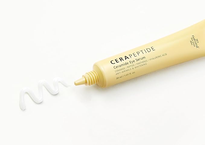 [So'natural Powder4room] Cera Peptide Eye Serum, 1 fl oz (30ml) | Eye Serum | Eye Cream | Korean Eye Cream | Korean Eye Serum | Peptide Serum | Under Eye Serum-BrightBean Baby