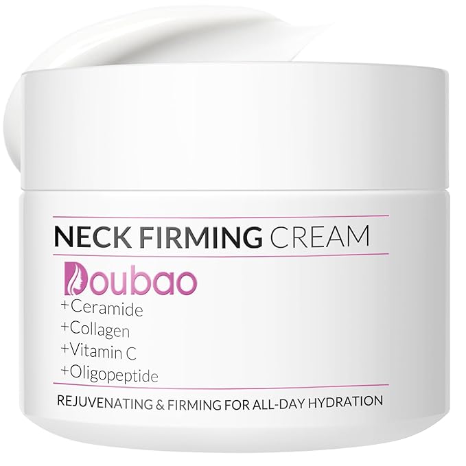 Neck Firming Creams for Tightening and Firming, Moisturizer Face Cream with Collagen, Hyaluronic Acid, Day & Night Anti-Aging Skin Tightening Cream Neck, Décolleté & Face – 1.7Fl Oz-BrightBean Baby