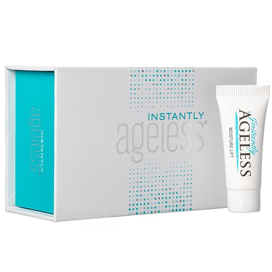 Instantly Ageless Facelift in A Box - Instant Eye Bag Remover Puffiness -1 Box of 25 Vials Moisture Lift- Instant Under Eye Bags Remover - Wrinkle Tightener-BrightBean Baby
