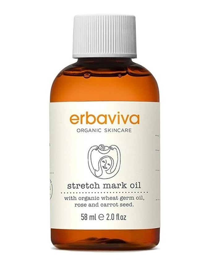 Erbaviva Stretch Mark Oil -Travel size 2 Fl Oz-BrightBean Baby